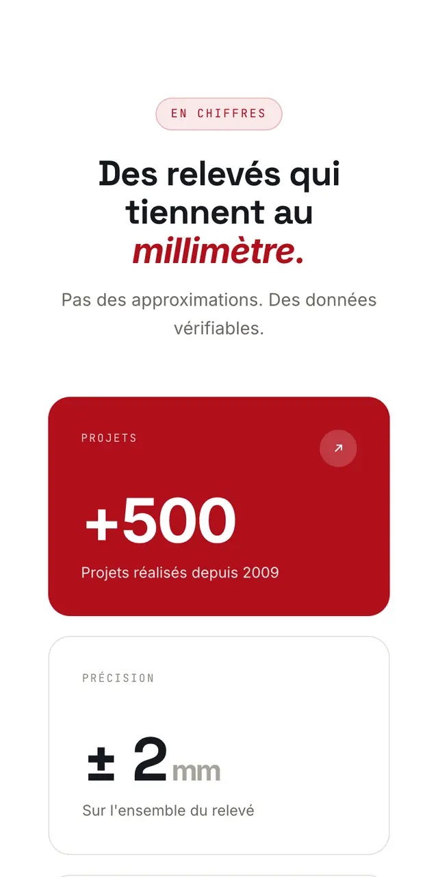 Version mobile du site EFFI Engineering