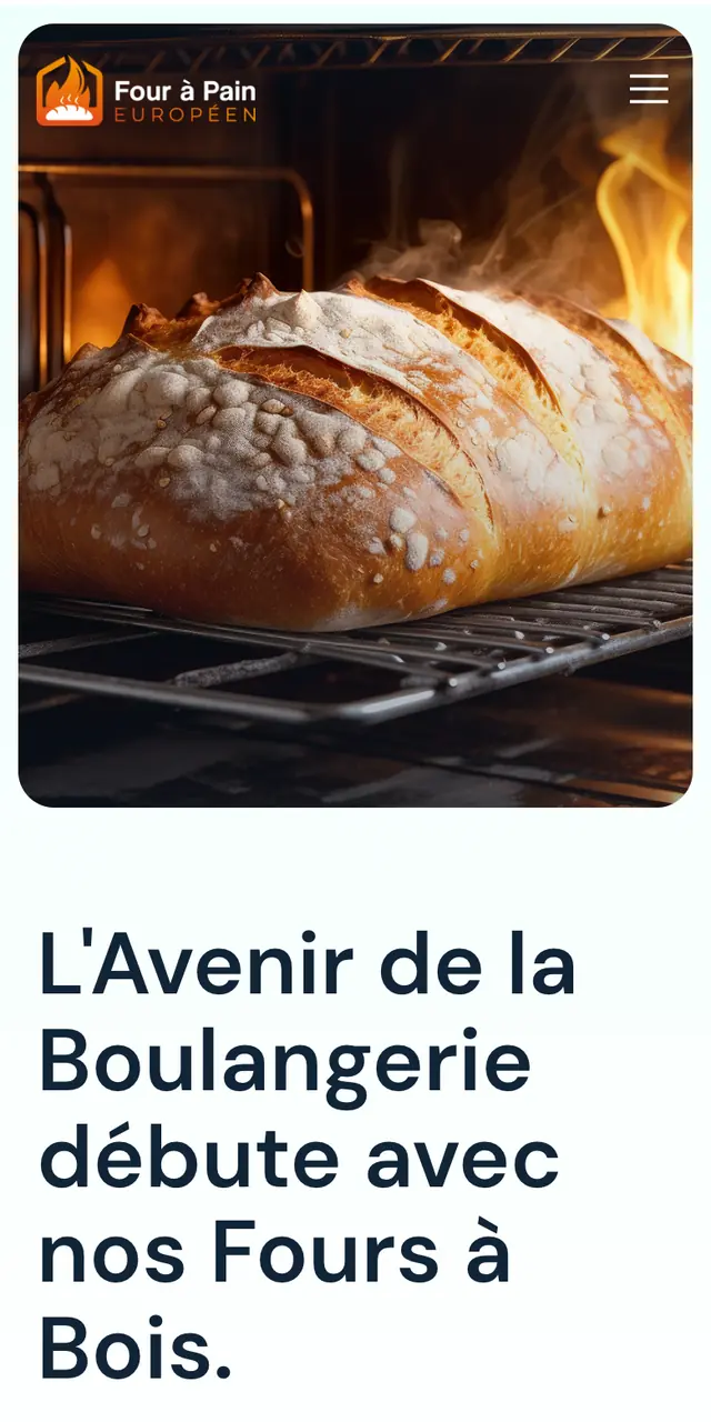 Version mobile du site Four à Pain Européen