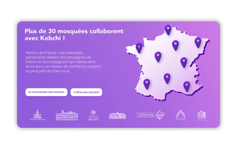 Section du site Kebchi Solidarity