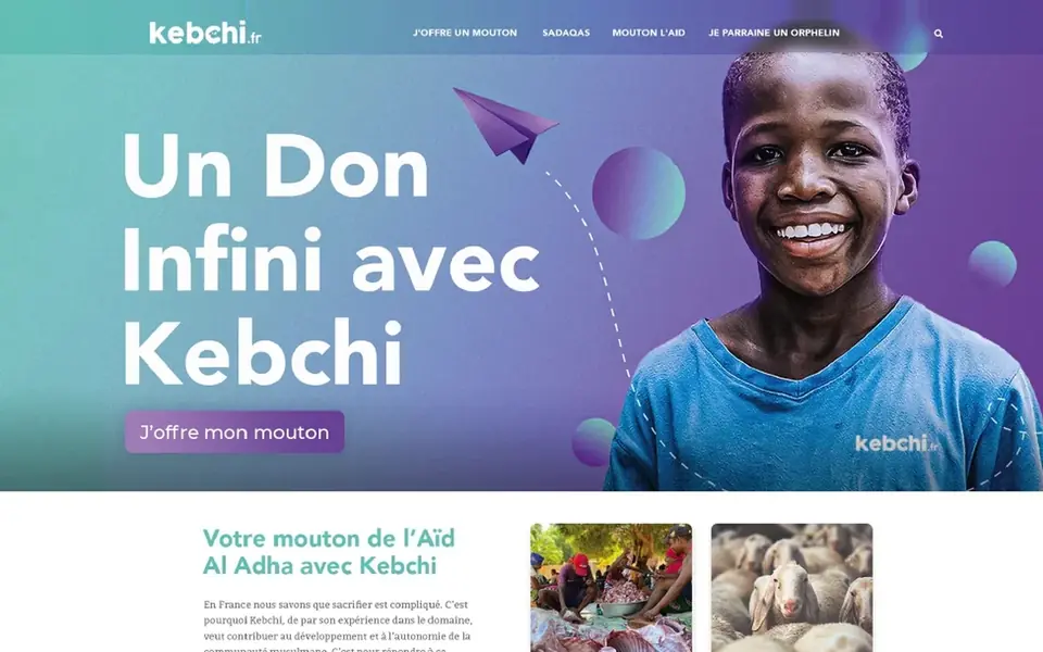 Kebchi Solidarity website