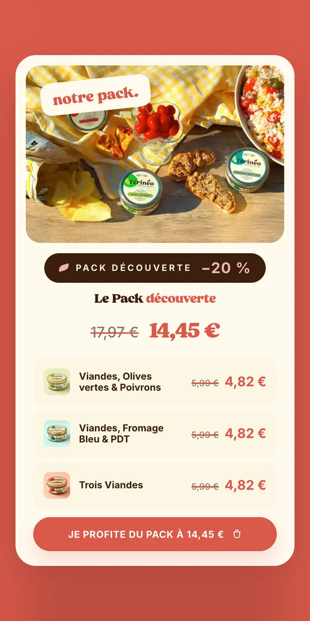 Version mobile du site Térinéo